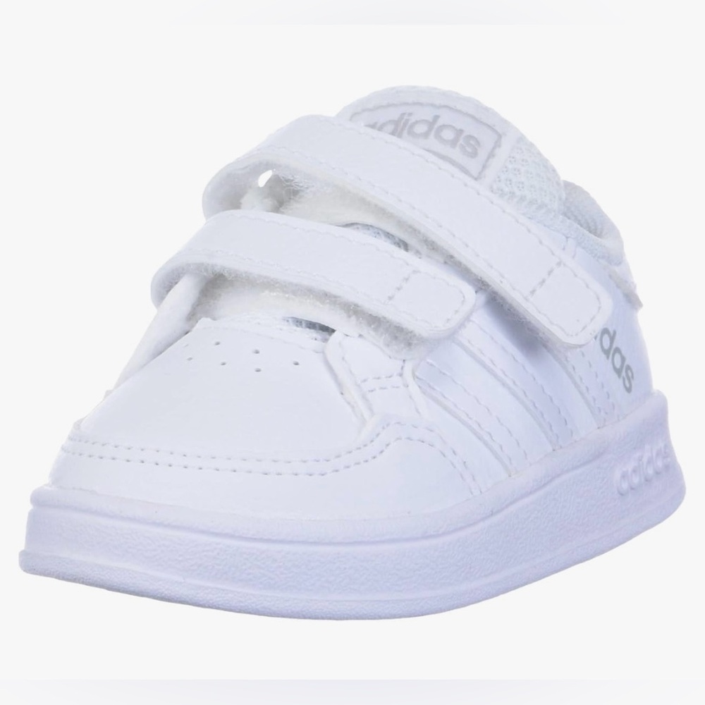 🌟Host Pick🌟Adidas Toddler Size 6 All White tennis shoes